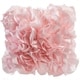 preview thumbnail 22 of 22, HULALA HOME Clover Faux Silk Ruffled 18-inch Square Down Alternative Throw Pillow - 18*18