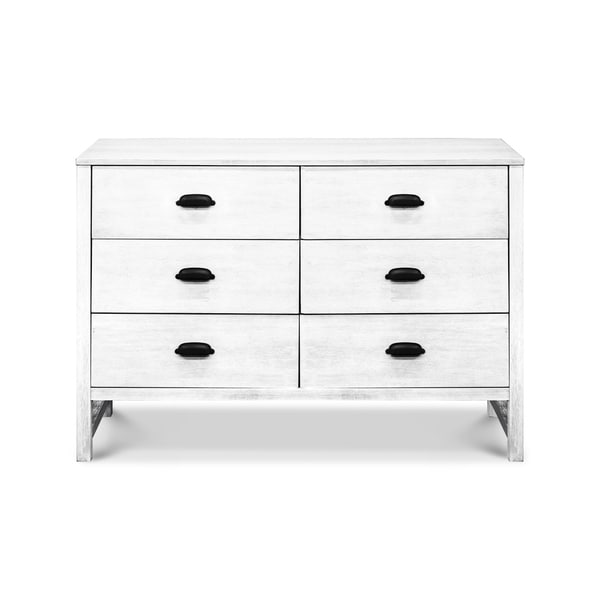 Cottage Grey Nursery Davinci Fairway 6 Drawer Double Dresser Baby