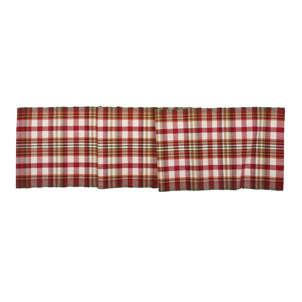 Abingdon Plaid Table Runner