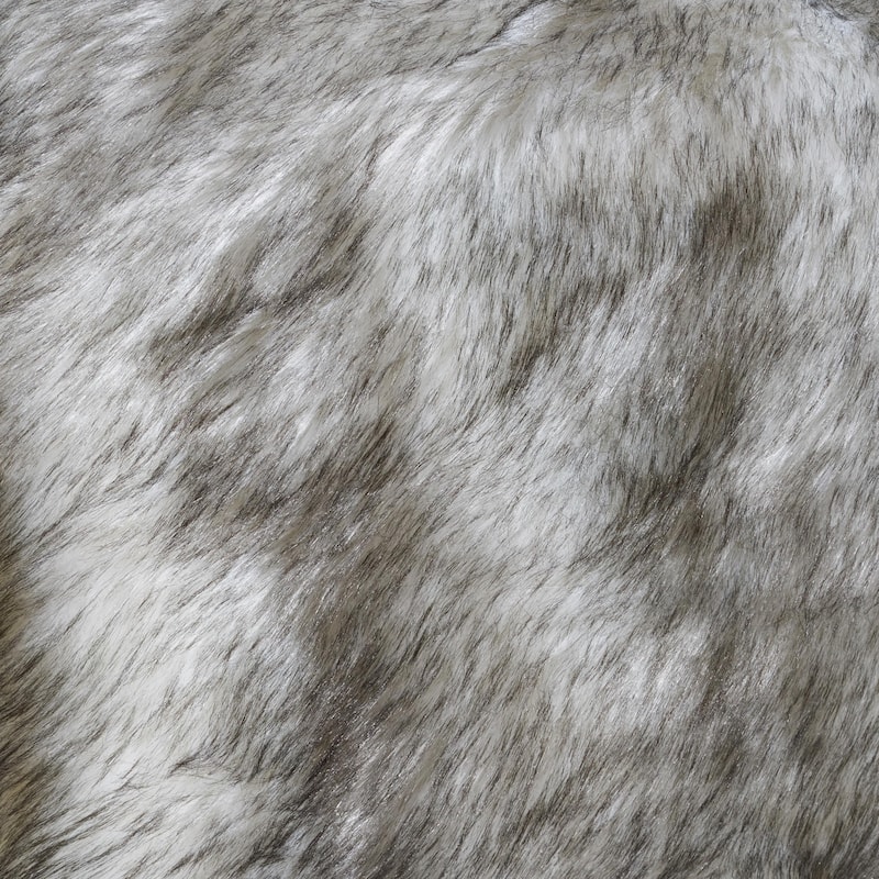 Warrin Streak Faux Fur Throw Blanket by Christopher Knight Home