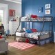 Taylor & Olive Mazus Twin over Full Bunk Bed - Thumbnail 1