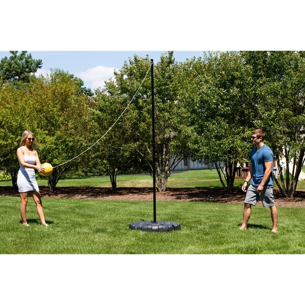 Sports & Fitness Tetherball WeatherResistant Backyard Game