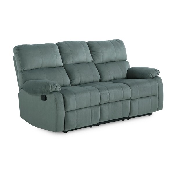 microfiber reclining sofa