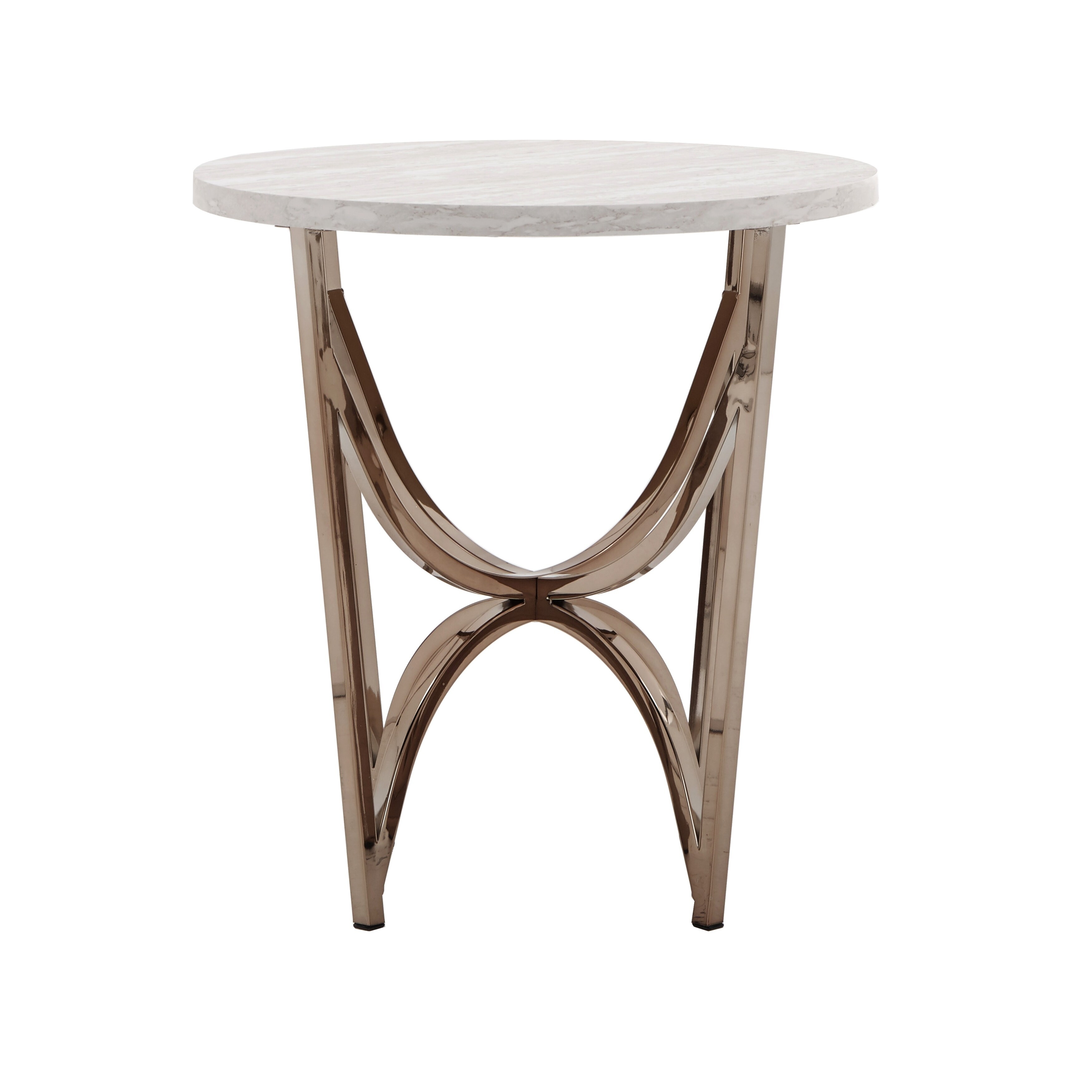 COZAYH Pedestal Farmhouse End Table, Distressed Top with Base for ...