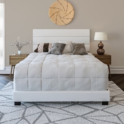 Buy White Faux Leather Beds Online At Overstock Our Best