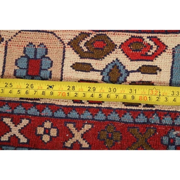 Bokhara Geometric Hand-Knotted Wool & Silk Pakistani Oriental Area Rug - 5'3" x 4'3"