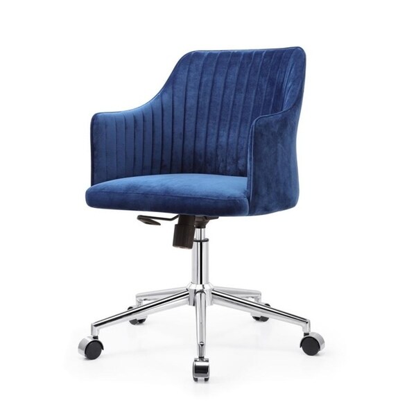 velvet office chair