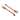 Appetizer Forks Set of 6 (Treble Note, Copper Finish)