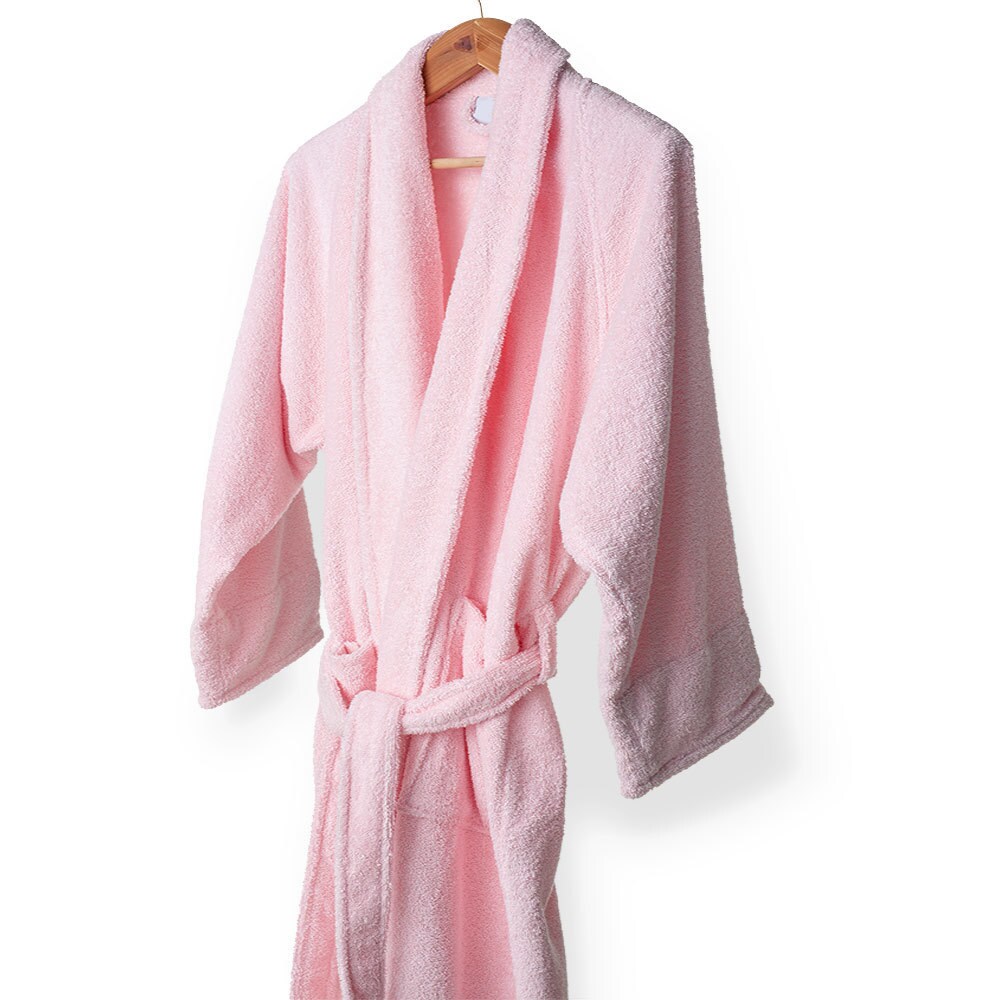 mens pink robe
