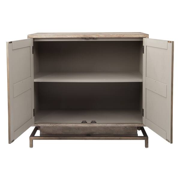 Shop Inspired By Bassett Haven Storage Cabinet With Antique Driftwood Finish Overstock 27901895