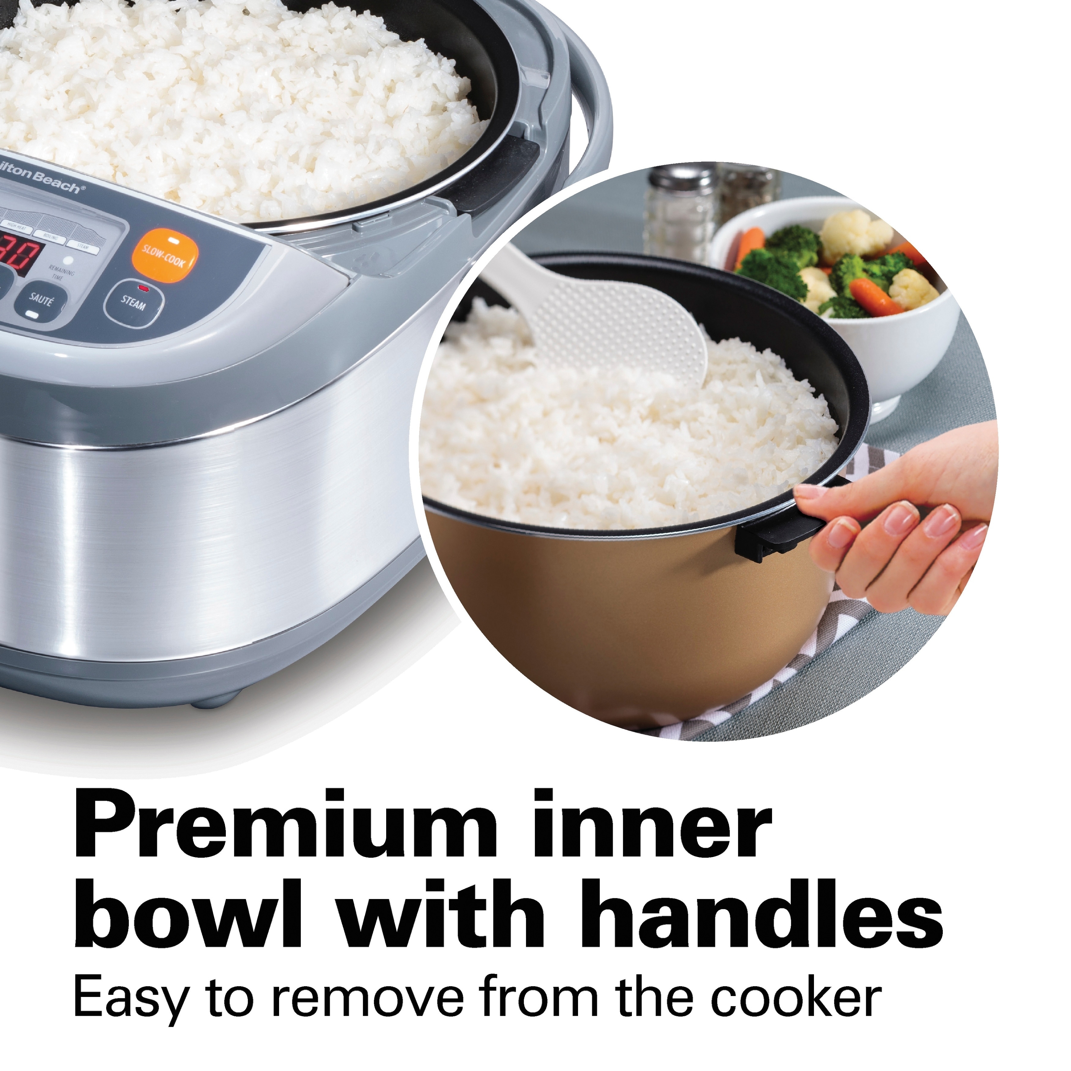 Hamilton Beach Advanced Multi-Function Rice Cooker - Bed Bath & Beyond -  27901960