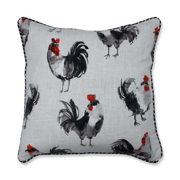 rooster plush pillow