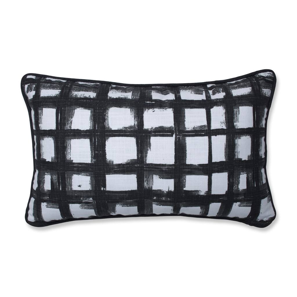 Pillow Perfect Jones Ink Rectangular Throw Pillow
