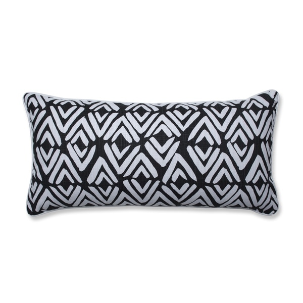 Pillow Perfect Fearless Ink Oversize Lumbar Pillow