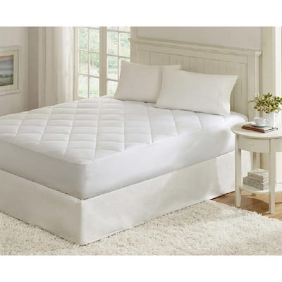 Quilted Fitted Down Alternative Hypoallergenic Mattress Pad Protector