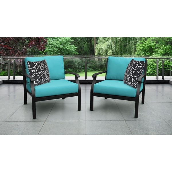 Shop Kathy Ireland Madison Ave 2 Piece Outdoor Aluminum Patio