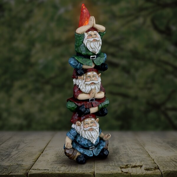 Solar Stacked Zen Gnomes Free Shipping Today Solar Stacked Zen Gnomes