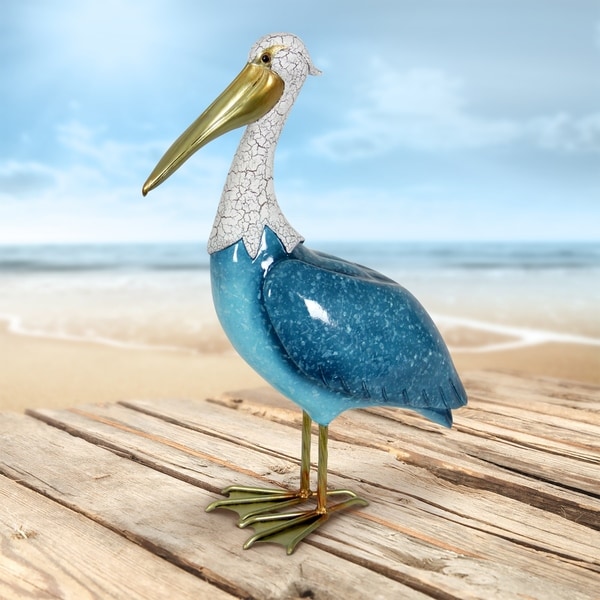 pelican resin statue