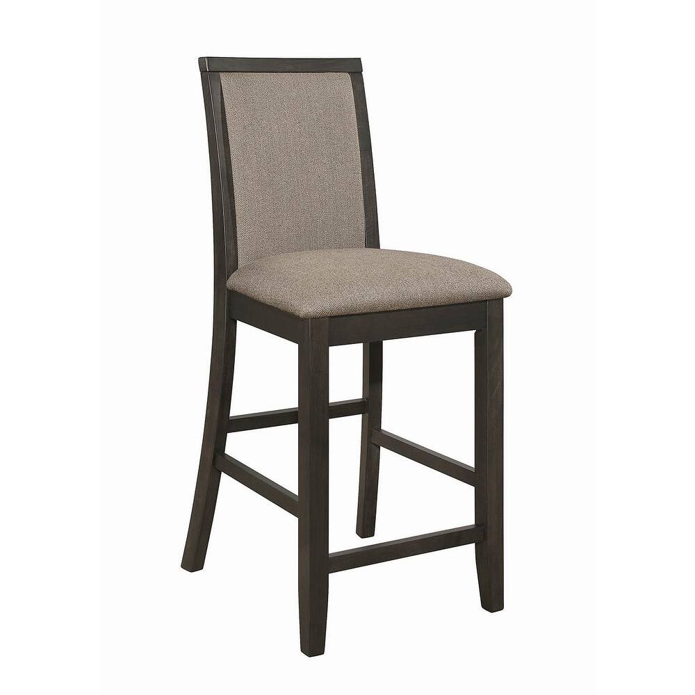 Misa Brownish Green Counter Height Stools (Set of 2)