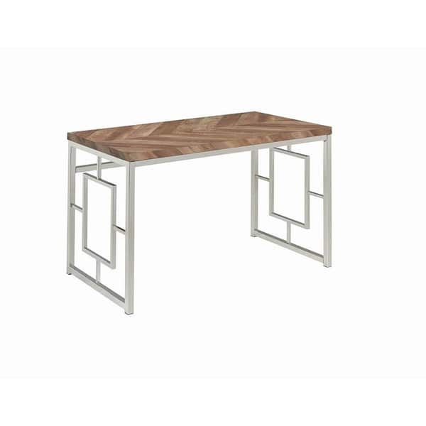 Shop Vionnet Rustic Inlaid Writing Desk Free Shipping Today