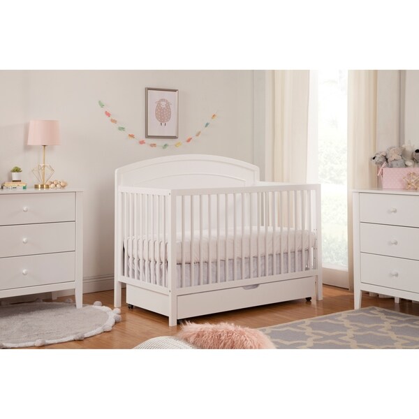 Crib trundle hot sale drawer