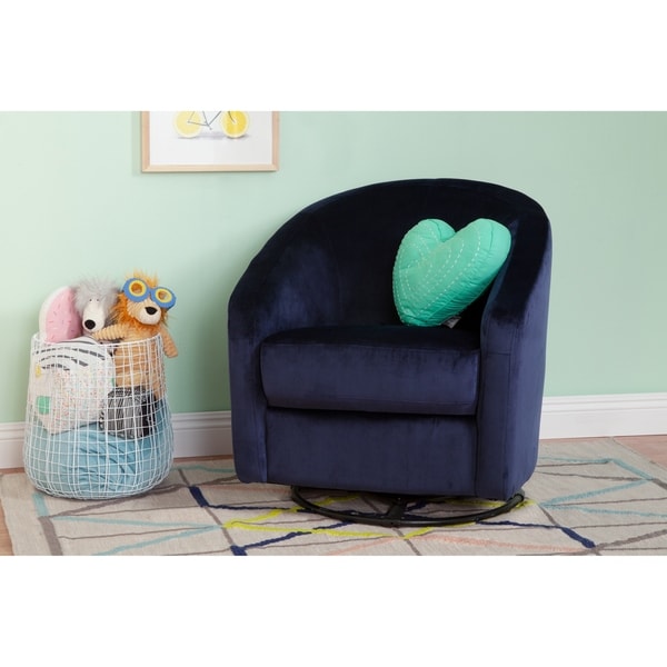 babyletto madison swivel glider pink