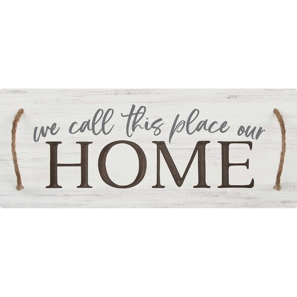 We Call This Place Our Home Decorative Tray