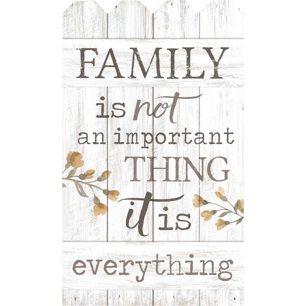 Family Is Not An Important Thing It's Everything Embellished Décor