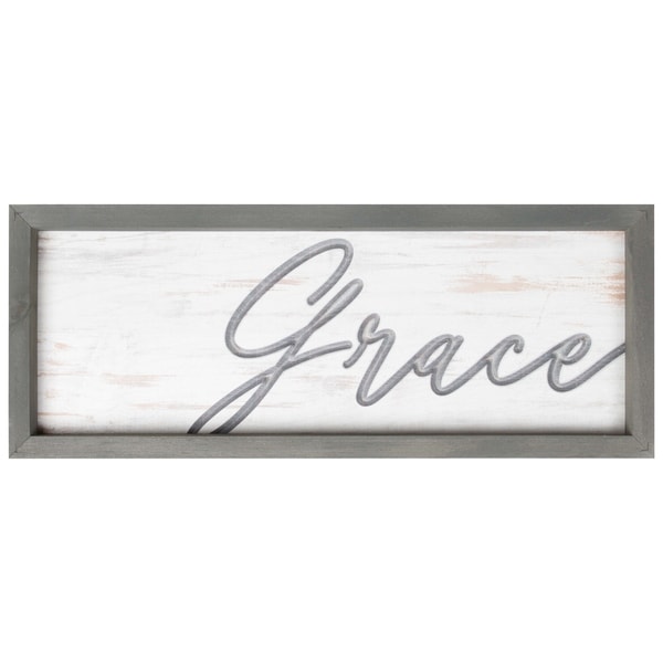 Grace Framed & Carved Art