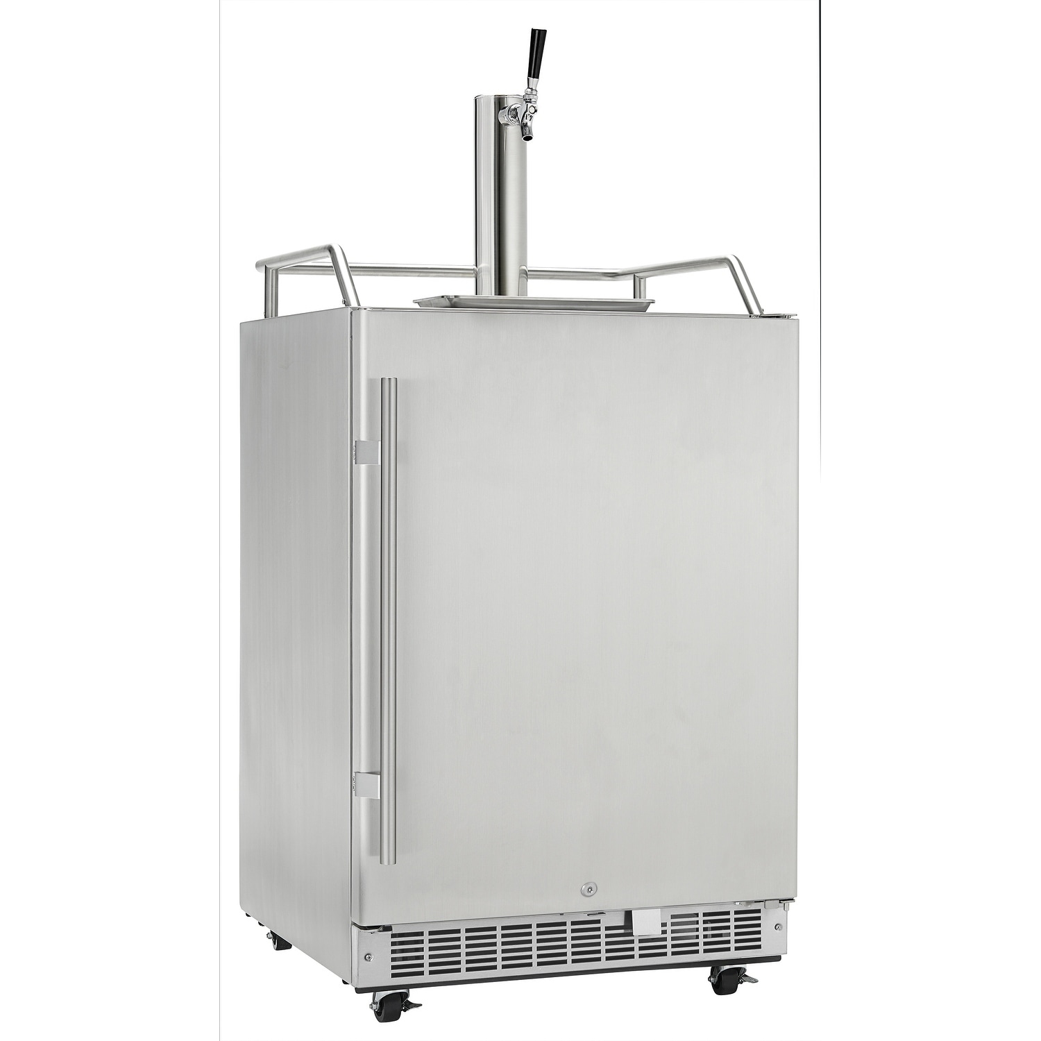 Danby Silhouette Professional 5.5 Cu. Ft. Outdoor Rated Keg Cooler in Stainless Steel