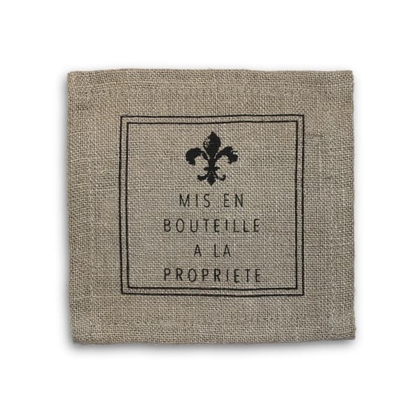 Fleur-de-lis Cocktail Napkin (Set of 6)