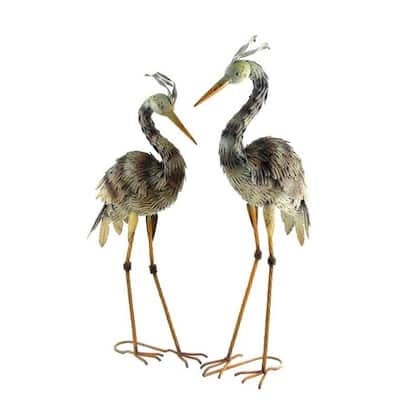 Set of 2 Small Blue Herons