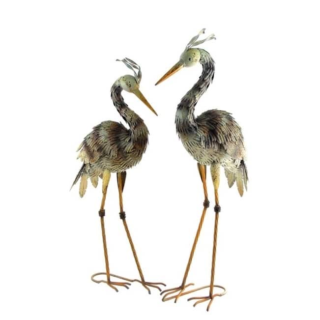 Set of 2 Small Blue Herons