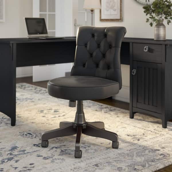 The Gray Barn Lowbridge Mid Back Tufted Office Chair 22 05 L X 25 59 W X 33 66 H 22 05 L X 25 59 W X 33 66 H Overstock 27962929