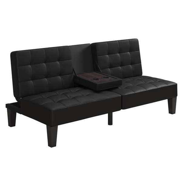 cheap futons with cup holders