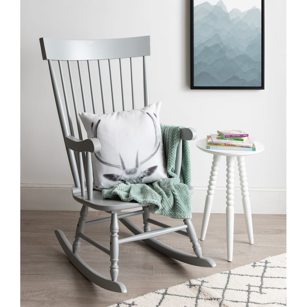 Kate and Laurel Como Deer Print Throw Pillow Cover