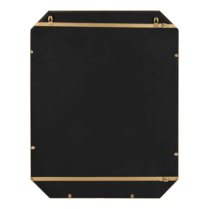 Kate and Laurel Keyleigh Rectangle Metal Accent Wall Mirror - 22x28