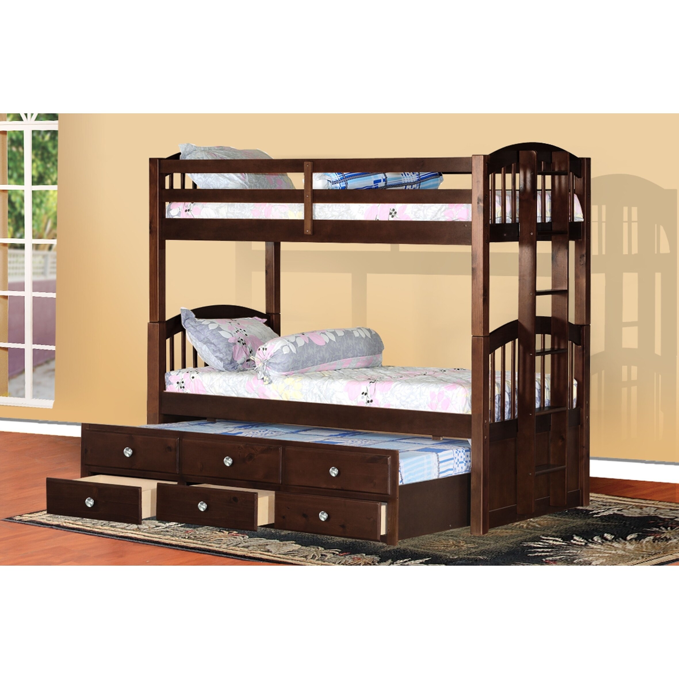 tri level bunk beds
