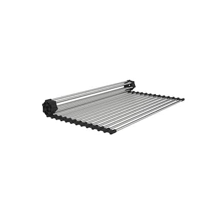 15" x 20" Stainless Steel Roll Up Sink Grid