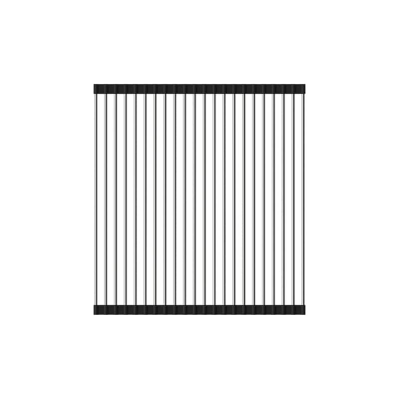 15" x 20" Stainless Steel Roll Up Sink Grid