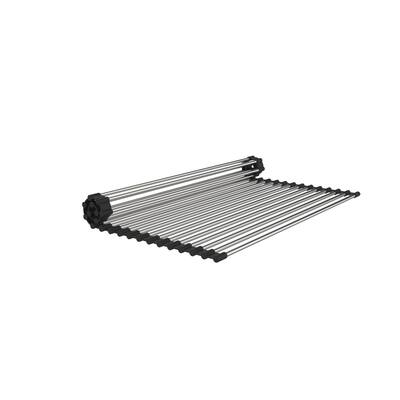 15" x 20" Stainless Steel Roll Up Sink Grid