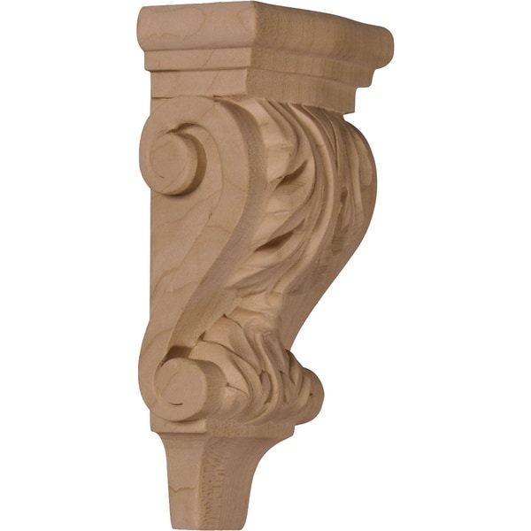 Acanthus Pilaster Wood Corbel