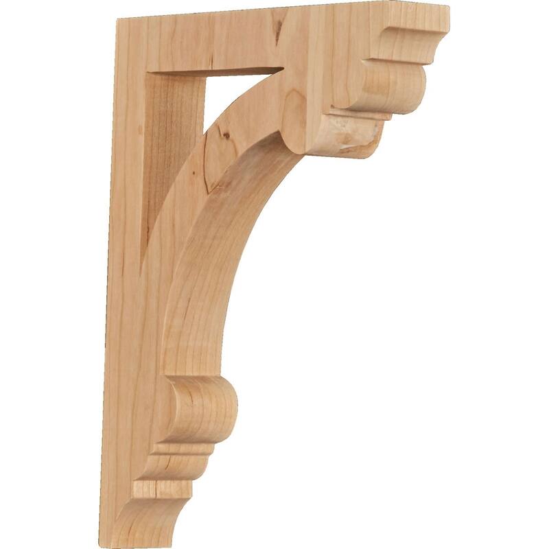 Ellis Wood Corbel - 1 1/2"W x 8 1/2"D x 10 1/2"H - Medium - Cherry