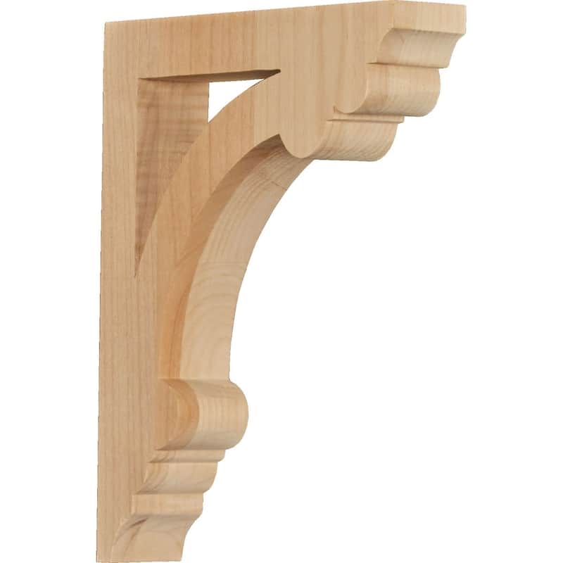 Ellis Wood Corbel - 1 1/2"W x 7 1/2"D x 9"H - Small - Alder