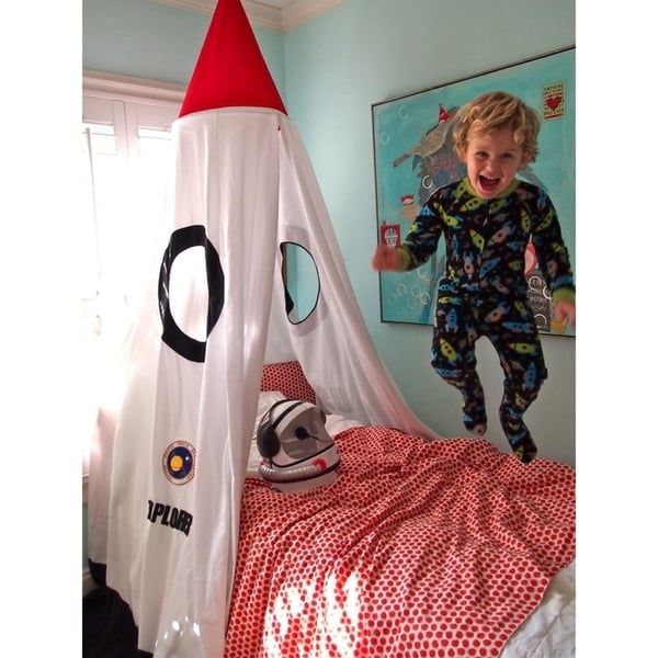 kids rocket bed