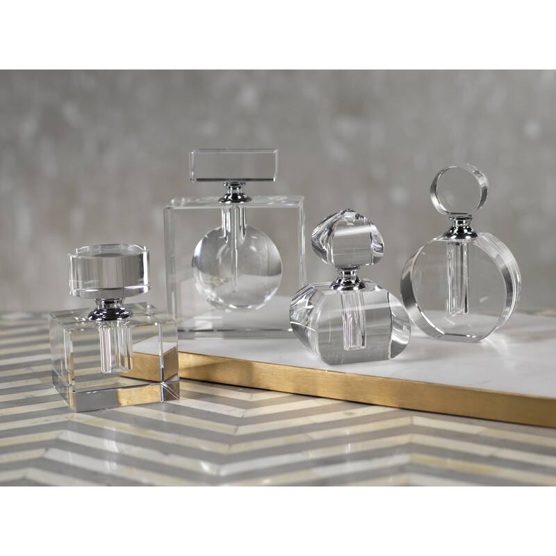 Malak Rectangular Glass Perfume Bottle