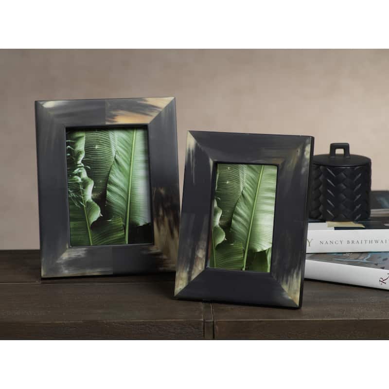 Baha Black Horn Photo Frame