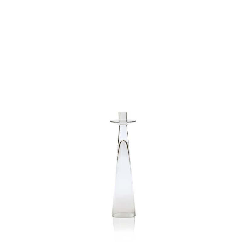 Alina Glass Taper Candle Holder