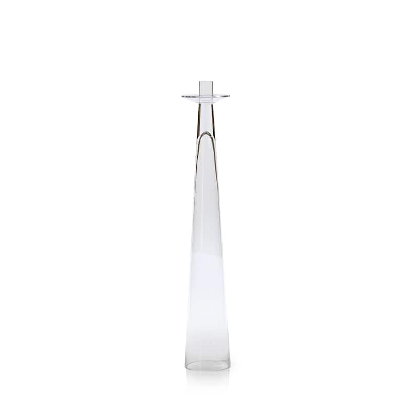 Alina Glass Taper Candle Holder - 19.75" Tall
