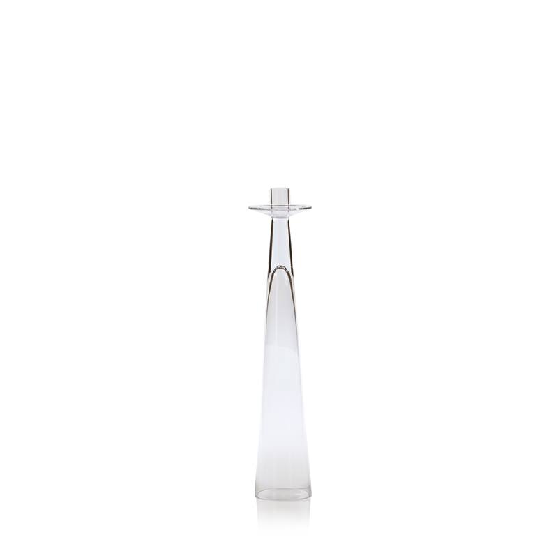 Alina Glass Taper Candle Holder - 15.75" Tall